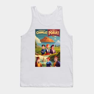 "Scopalicoli Coumlat: The Zany Adventures of Whimsical Characters" Tank Top